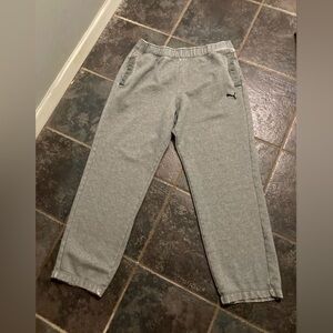 Puma Mens Grey Joggers Size XL